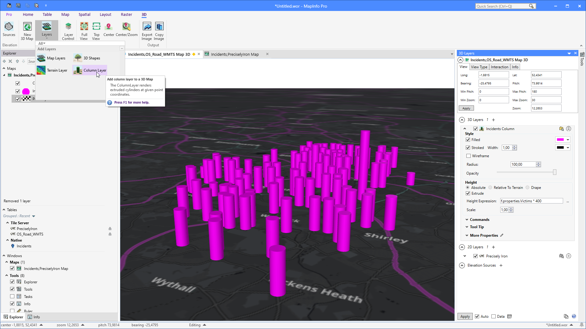 MapInfo Pro — Dados espaciais em uma nova dimensão